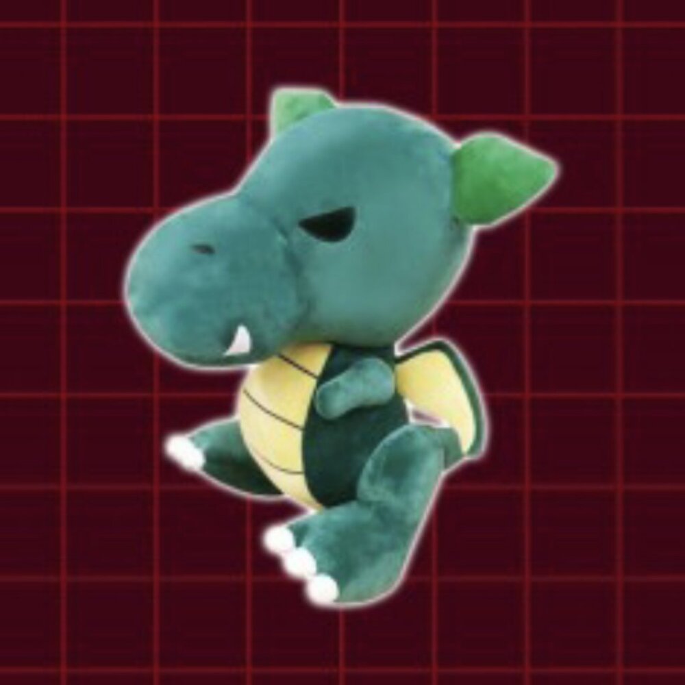 New Fantasy Green Dragon Plush 50cm Toreba Japan